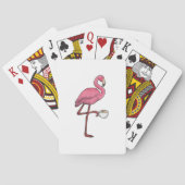 Flamingo met Cup Pokerkaarten (Achterkant)