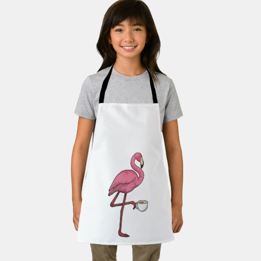 Flamingo met Cup Schort (Insitu)