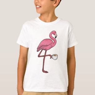 Flamingo met Cup T-shirt