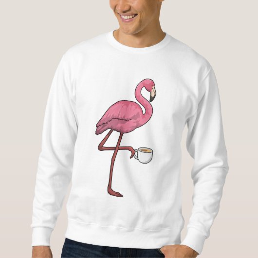 Flamingo met Cup Trui (Voorkant)