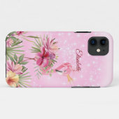 Flamingo Met Golden Crown Hoesje-Mate iPhone Case (Achterkant (horizontaal))