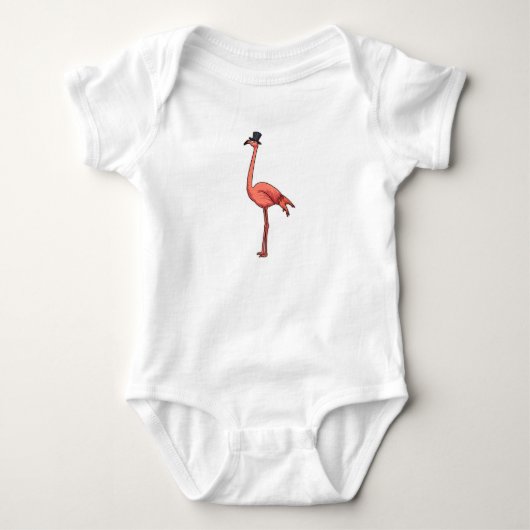 Flamingo met Hoed Romper (Voorkant)