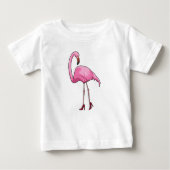 Flamingo met hoge hakken (Voorkant)