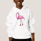 Flamingo met hoge hakken (Voorkant)