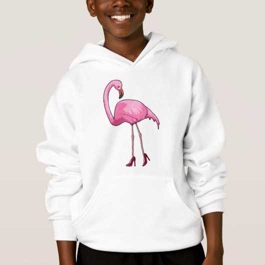 Flamingo met hoge hakken (Voorkant)