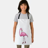 Flamingo met hoge hakken schort (Insitu)