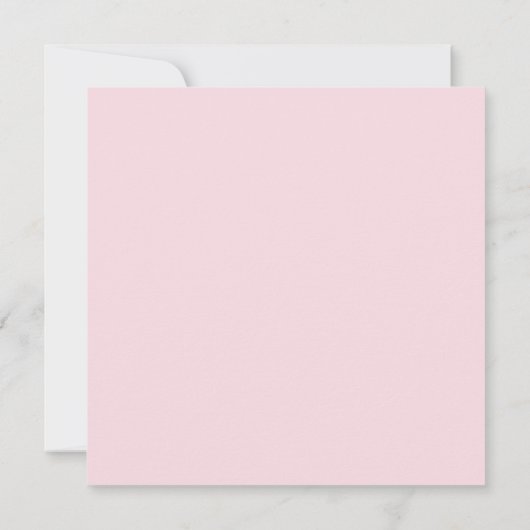 Flamingo met Ice Lolly Kaart (Achterkant)