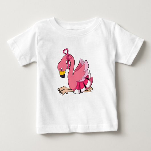 Flamingo met lint (Voorkant)