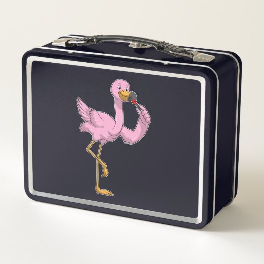 Flamingo met Lipstick (Achterkant)