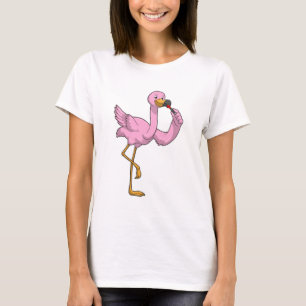 Flamingo met Lipstick T-shirt
