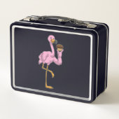 Flamingo met Muffin (Achterkant)