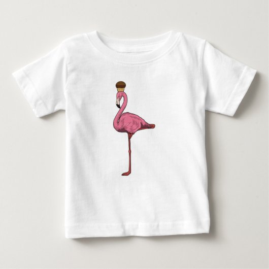 Flamingo met Muffin (Voorkant)