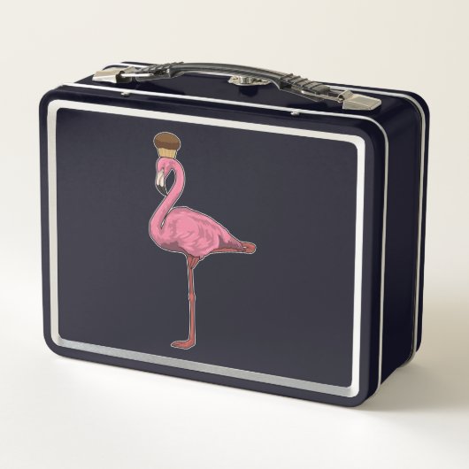 Flamingo met Muffin (Achterkant)