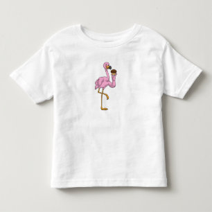 Flamingo met Muffin Kinder Shirts