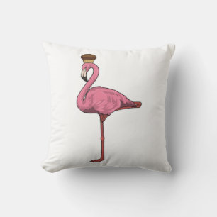 Flamingo met Muffin Kussen