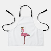 Flamingo met Muffin Schort (Voorkant)