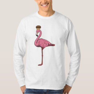 Flamingo met Muffin T-shirt