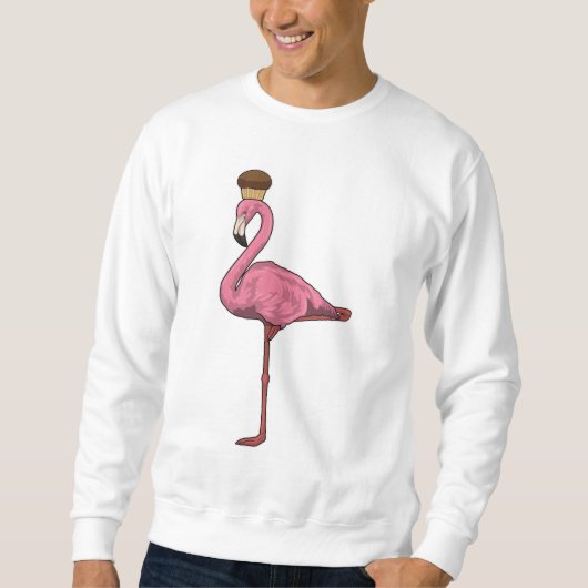 Flamingo met Muffin Trui (Voorkant)