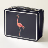 Flamingo met Pet (Achterkant)