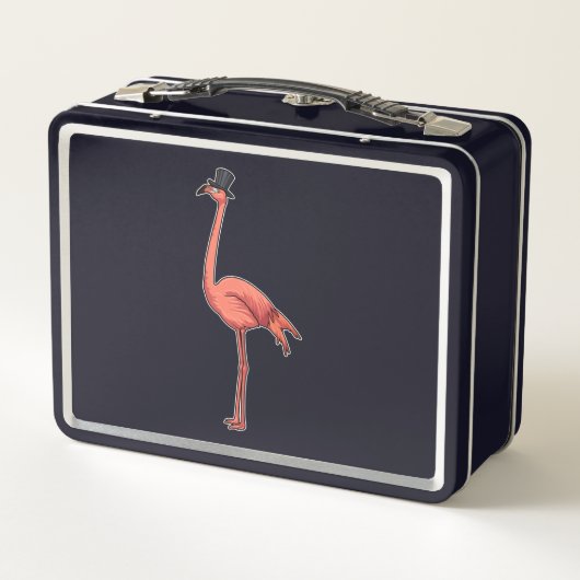Flamingo met Pet (Achterkant)
