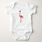 Flamingo met Pet Romper (Voorkant)