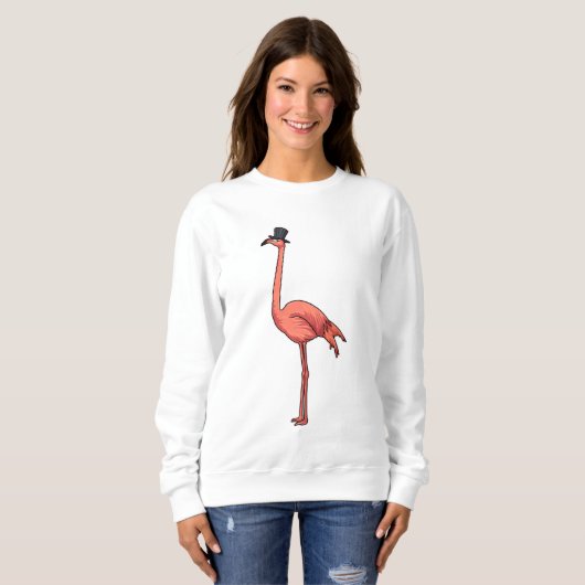 Flamingo met Pet Trui (Voorkant volledig)