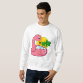 Flamingo met pool trui (Voorkant volledig)
