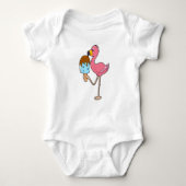 Flamingo met Popsicle Romper (Voorkant)