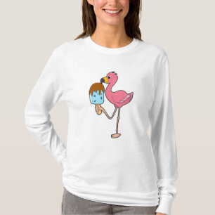 Flamingo met Popsicle T-shirt