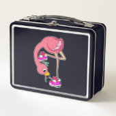 Flamingo met schoenen (Voorkant)