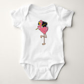 Flamingo met Umbrella Romper (Voorkant)
