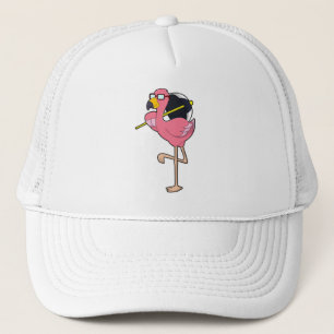 Flamingo met Umbrella Trucker Pet
