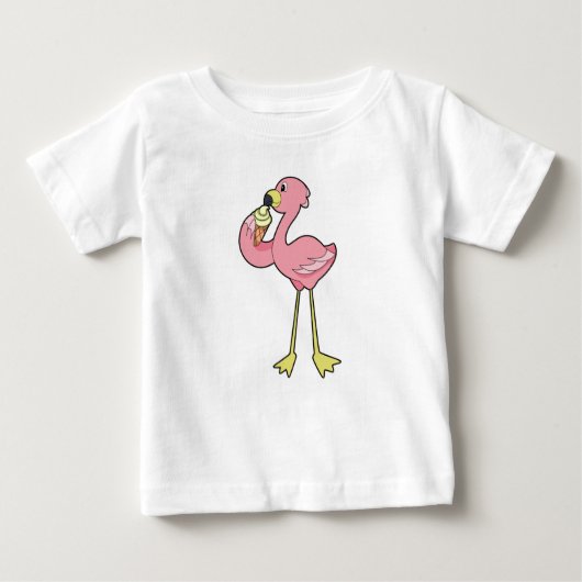 Flamingo met Waffle-ijs (Voorkant)