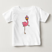 Flamingo met zonnebril (Voorkant)