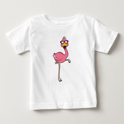 Flamingo met zonnebril (Voorkant)