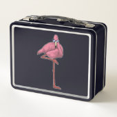 Flamingo met zonnebril (Achterkant)