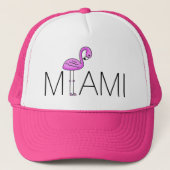 Flamingo MIAMI-petten Trucker Pet (Voorkant)