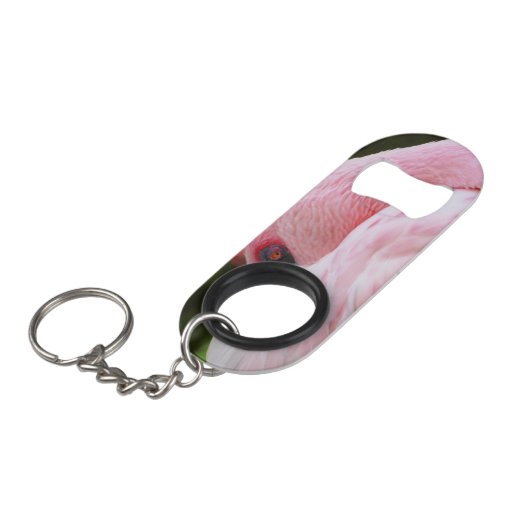 Flamingo Mini Flessenopener (Voorkant Gekanteld)