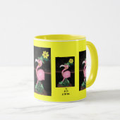 flamingo mok (Voorkant rechts)