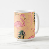 Flamingo Mok Goudgeel & Roze (Voorkant rechts)