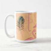 Flamingo Mok Goudgeel & Roze (Links)