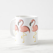 Flamingo-Mok Koffiemok (Voorkant links)