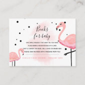 Flamingo Mom Breng een Boek Aanvraag Boeken voor B Informatiekaartje (Voorkant)