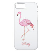 Flamingo Monogram telefoongeval Case-Mate iPhone Case (Achterkant)