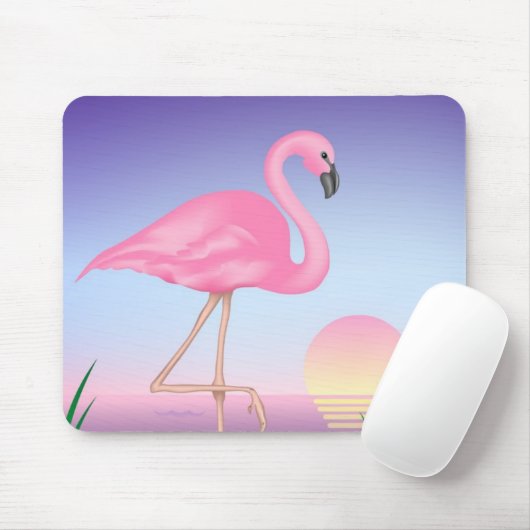 Flamingo Mousepad Muismat (Met muis)