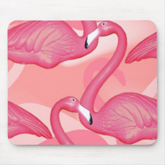 Flamingo Mousepad Muismat (Voorkant)