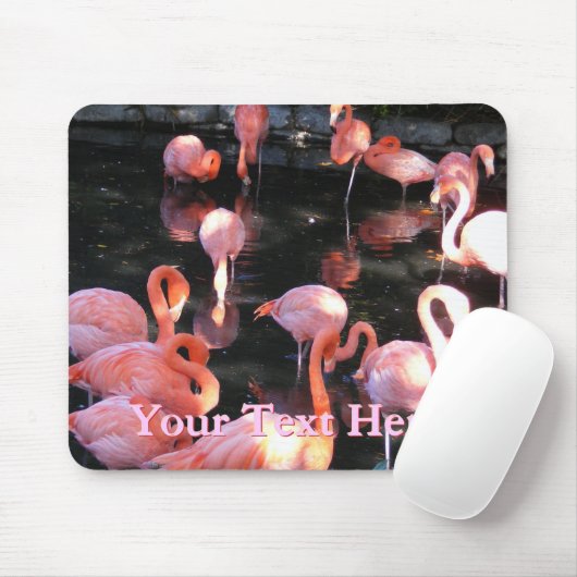 Flamingo Mousepad Muismat (Met muis)
