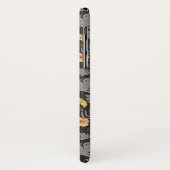 Flamingo naadloos met bloemen en bladeren Case-Mate iPhone case (Achterkant/links)