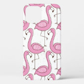 Flamingo naadloos patroon, exotisch ontwerp Case-Mate iPhone case (Achterkant)