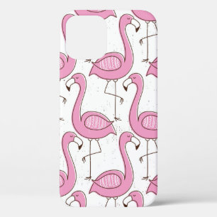 Flamingo naadloos patroon,  exotisch ontwerp Case-Mate iPhone case